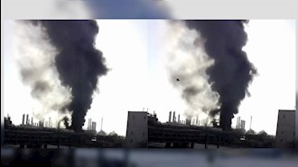 آتش سوزی در پتروشیمی موسوم به امام ماهشهر