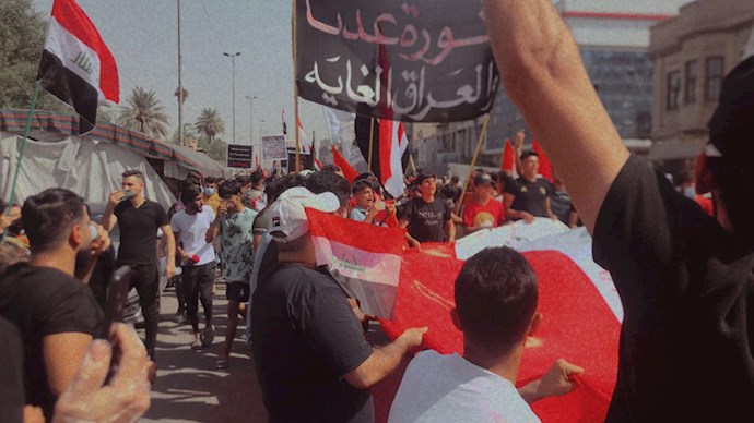 تظاهرات در بغداد و سایر استانها در سالگرد انقلاب اکتبر عراق - 3
