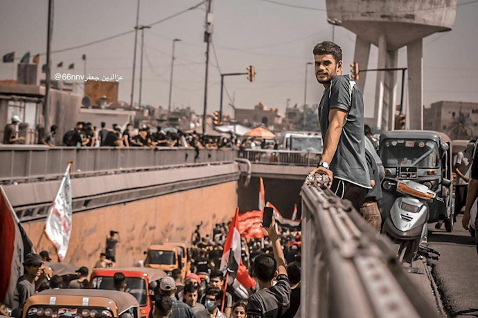 تظاهرات در بغداد و سایر استانها در سالگرد انقلاب اکتبر عراق - 2