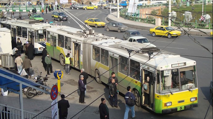 سیستم فرسوده اتوبوس رانی در تهران