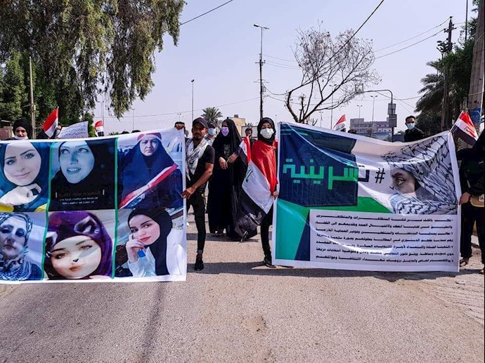 تظاهرات در بغداد و سایر استانها در سالگرد انقلاب اکتبر عراق - 10