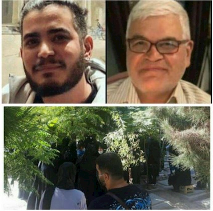 -قوه قضاییه رژیم اجازه حضور امیرحسین مرادی در خاکسپاری پدرش را نداد