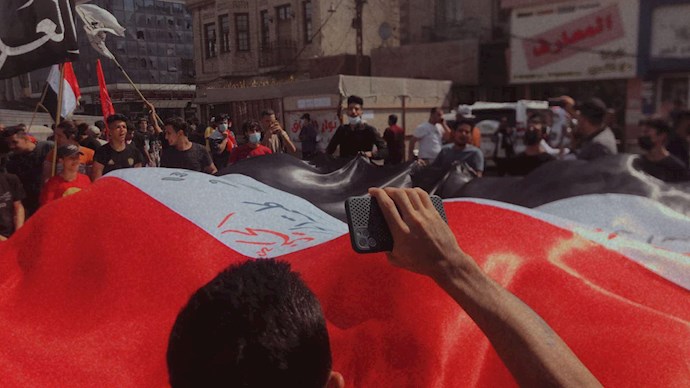 تظاهرات در بغداد و سایر استانها در سالگرد انقلاب اکتبر عراق - 4