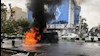 به آتش کشیدن اماکن و خودروهای حکومتی توسط جوانان شورشگر و انقلابی در شهرهای ایران