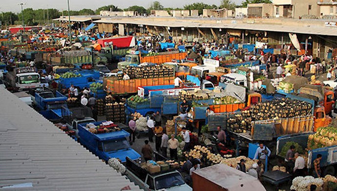 بازار تره‌بار - عکس از آرشیو
