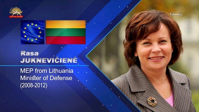 راسا پوکنه ویچپنه وزیر دفاع پیشین لیتوانی نماینده پارلمان اروپا - 0