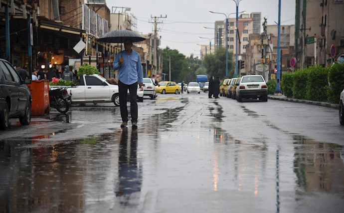 بارش باران و آبگرفتگی در اهواز - 3