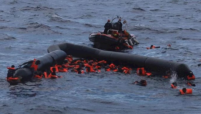 غرق شدن پناهجویان