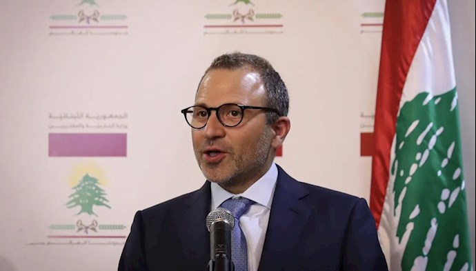 جبران باسیل وزیر سابق خارجه لبنان
