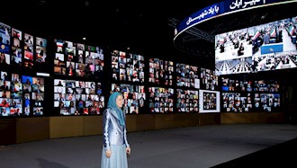  مریم رجوی - سالگرد قیام کبیر آبان در اشرف۳ با یاد شهیدان 
