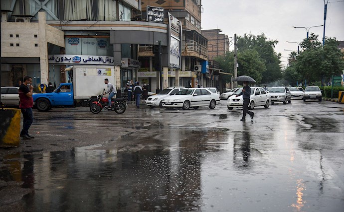 بارش باران و آبگرفتگی در اهواز - 4