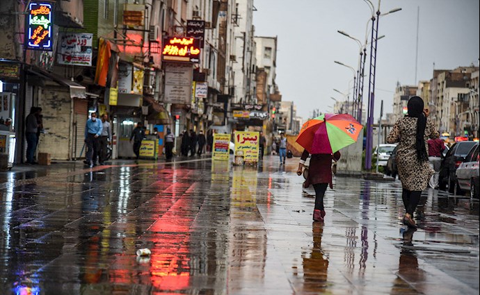 بارش باران و آبگرفتگی در اهواز - 6