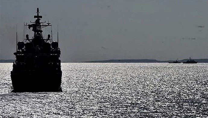 توقیف کشتی رژیم ایران در آبهای یمن