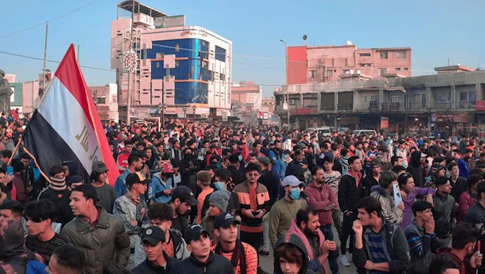 تظاهرات مردم عراق در ناصریه