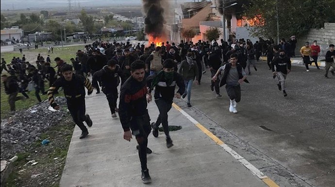 درگیریها در سلیمانیه عراق