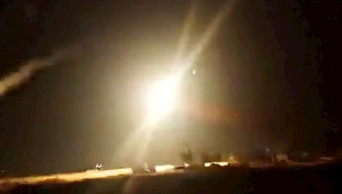 حملات هوایی به سیستم دفاع موشکی سوریه و مواضع شبه‌نظامیان رژیم ایران