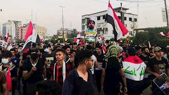 تظاهرات در شهرهای مختلف عراق و شعار علیه مزدوران رژیم ایران-آرشیو