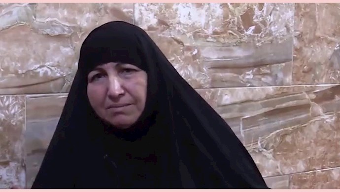 مادر شهید قیام عراق صلاح العراقی