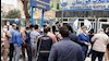 تجمع اعتراضی کارگران آبفار در خوزستان-آرشیو