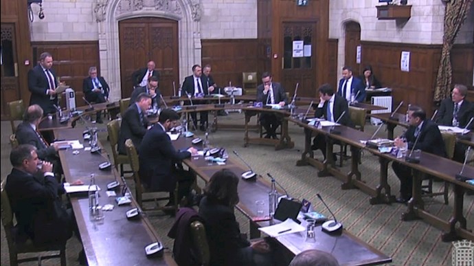 پارلمان انگلستان - جلسه گفتگو با وزیر خاورمیانه و مسئول در امور ایران درباره توطئه تروریستی رژیم