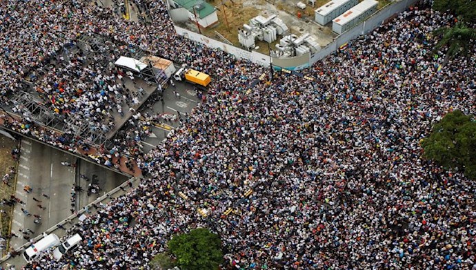 تظاهرات گسترده در ونزوئلا ضد دولت مادورو - آرشیو