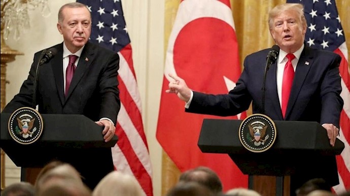 دونالد ترامپ- رجب طیب  اردوغان 