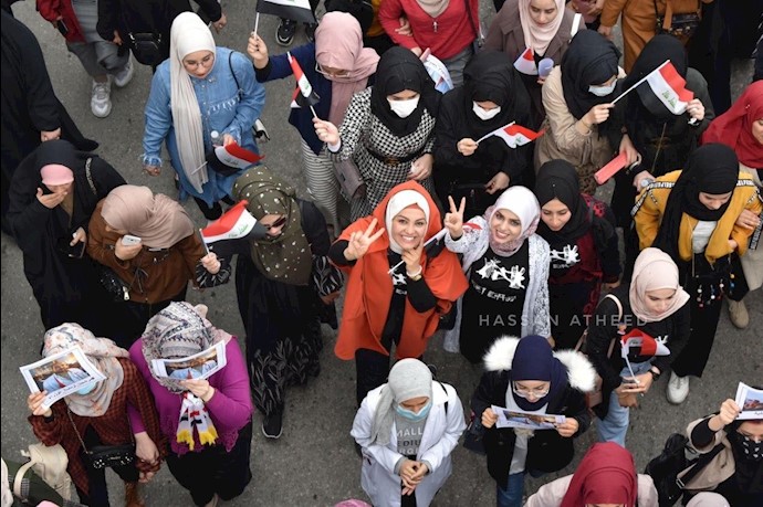 کربلا - تظاهرات و راهپیمایی دانشجویان -۲۷بهمن