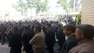 تجمع اعتراضی معلمان فارس - آرشیو