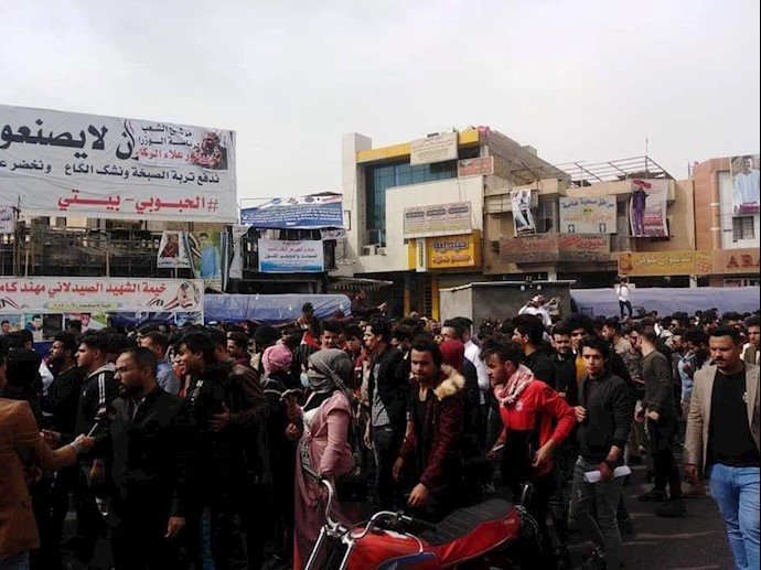 تظاهرات دانشجویان در ناصریه -۳۰بهمن
