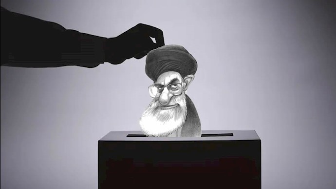 نمایش انتخابات خامنه ای