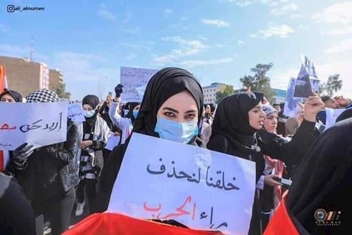 پاسخ زنان عراقی در اعتراض به مزخرفات مقتدی صدر