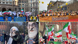 خروش ایرانیان آزاده در کشورهای مختلف جهان
