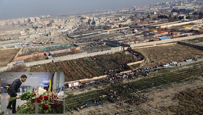 سرنگون کردن هواپیمای اوکراینی توسط شلیک موشکهای سپاه پاسداران