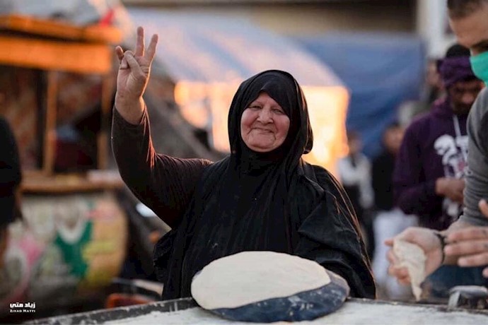 تصاویری از حضور زنان عراقی در میادین قیام