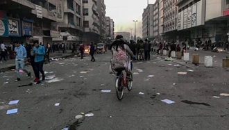 درگیریها در میدان خلانی بغداد