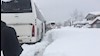 برف سنگین در گیلان و اردبیل