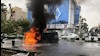 به آتش کشیدن اماکن حکومتی توسط جوانان شورشگر و انقلابی در شهرهای ایران