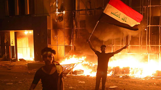 تظاهرات شبانه در عراق - آرشیو