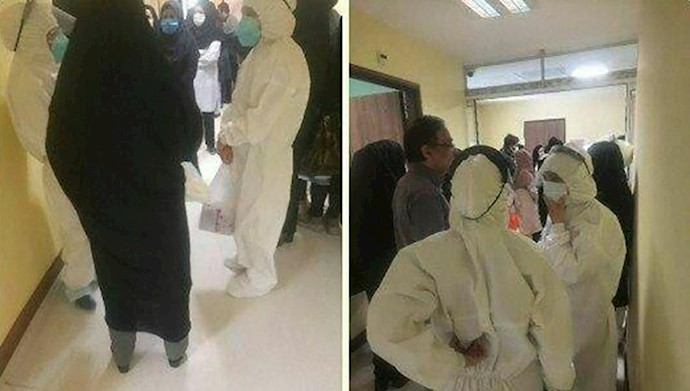 تجمع اعتراضی پرستاران در مشهد