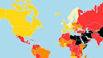 نقشه جهانی آزادی رسانه‌ها - گزارشگران بدون مرز -۲۰۲۰