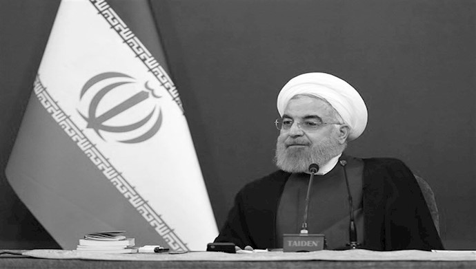 آخوند روحانی رئیس جمهور رژیم