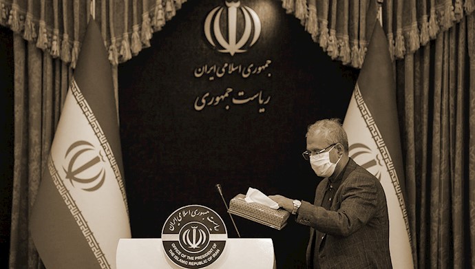 نشست خبری علی ربیعی سخنگوی دولت آخوند روحانی