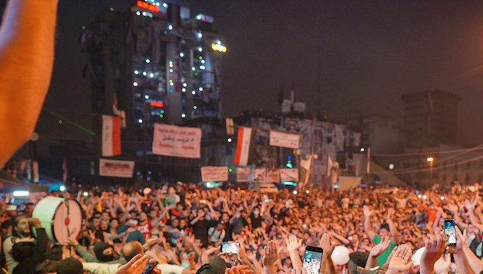 تظاهرات در میدان تحریر بغداد - عکس از آرشیو