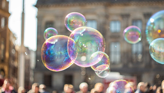 حباب بورس - عکس از آرشیو
