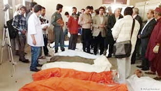 پیدا شدن ۱۷ جسد افغانی از غرق شدگان در هریرود