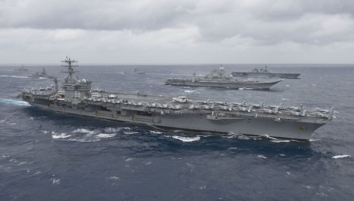 نیروی دریایی آمریکا در خلیج