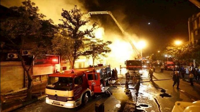  انفجار کلینیک سینا اطهر در خیابان شریعتی تهران
