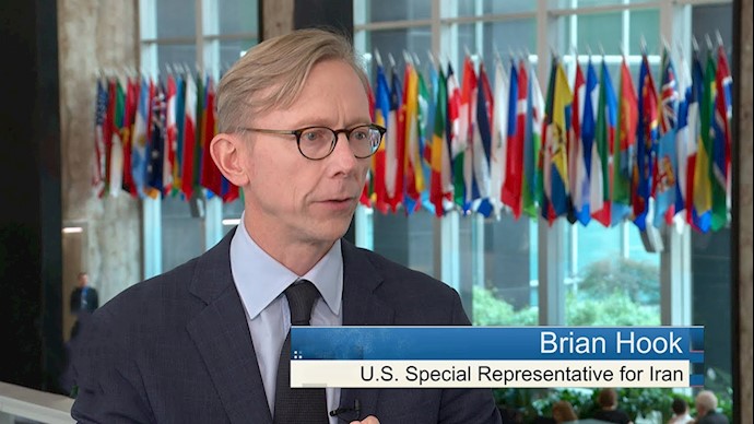 برایان هوک نماینده ویژه وزارت خارجه آمریکا برای ایران 