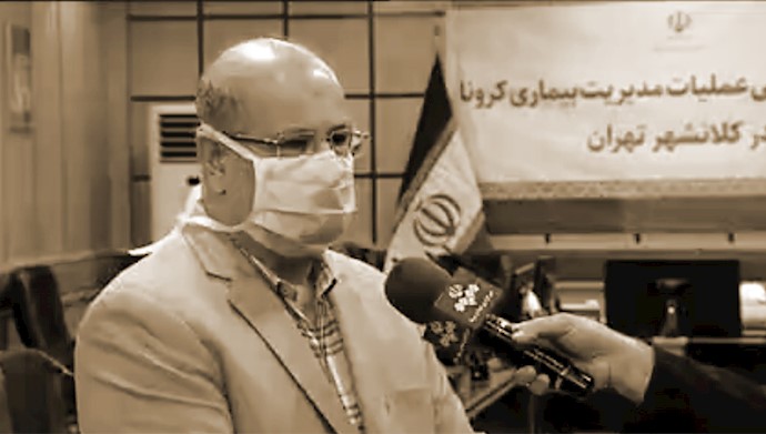 اعتراف زالی به افزایش مبتلایان به کرونا در تهران