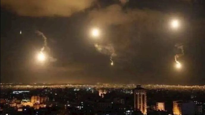 حمله هوایی به مرکز وابسته به رژیم ایران در  سوریه